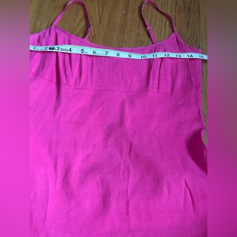 Elie Tahari Fuchsia Sleeveless Dress - Picture 4 of 5